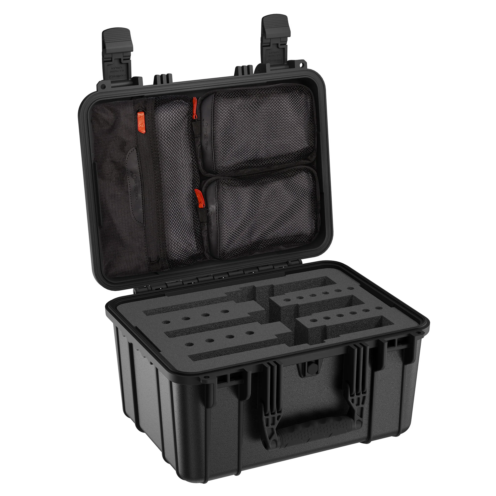 16" 3 Revolver Case #310 (Black)