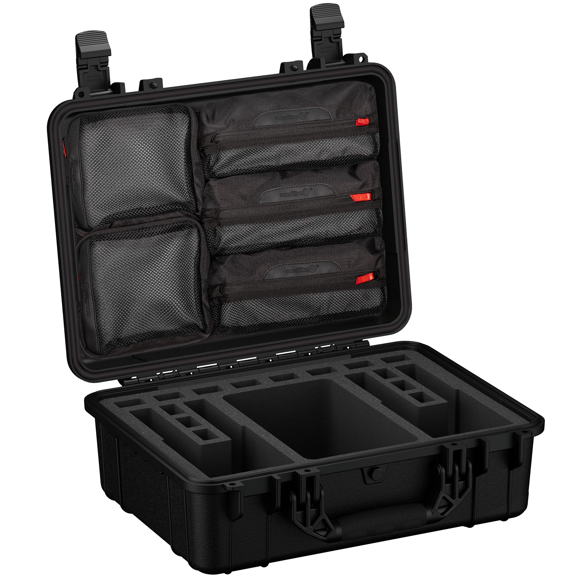 20" 4 Pistol Case #227 (Black)