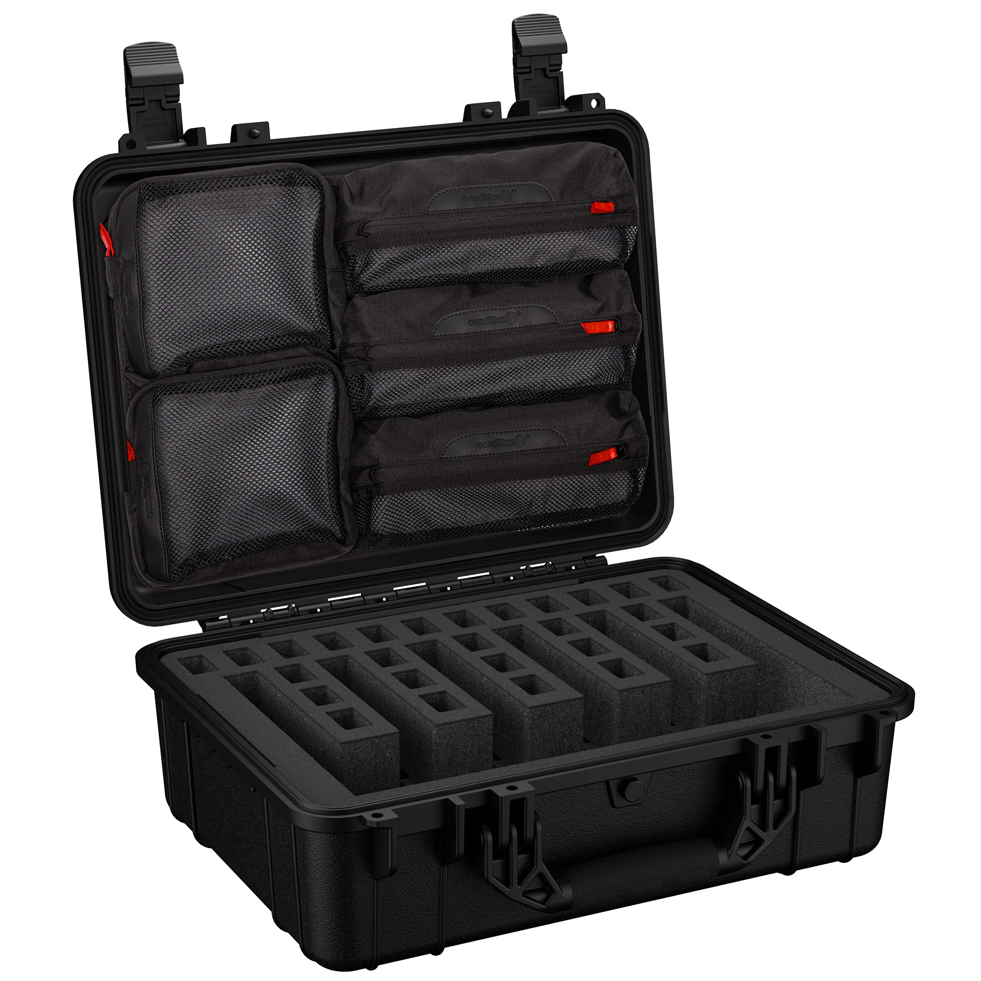 20" 6 Pistol Case #227 (Black)